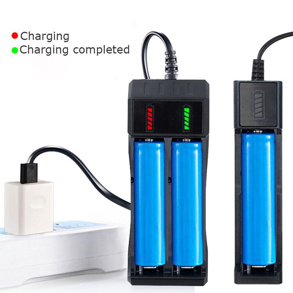 1Pcs USB 18650 Battery Charger  for 10440 14500 16340 18350 18500 26650 Battery
