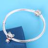 Original Charms Copper Cute Puppy Charms Beads Fit 3Mm Original Bracelet Women Diy Jewelry Gifts Making