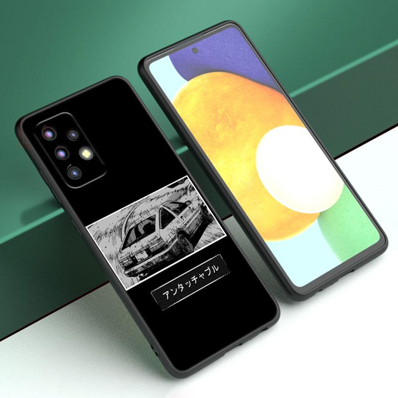 Initial D AE86 Phone Case For Samsung A13 A22 A24 A32 4G A23 A25 A34 A35 A52S A53 A54 A55 A73 5G A12 A14 A15 A31 A33 A50 A51 A72