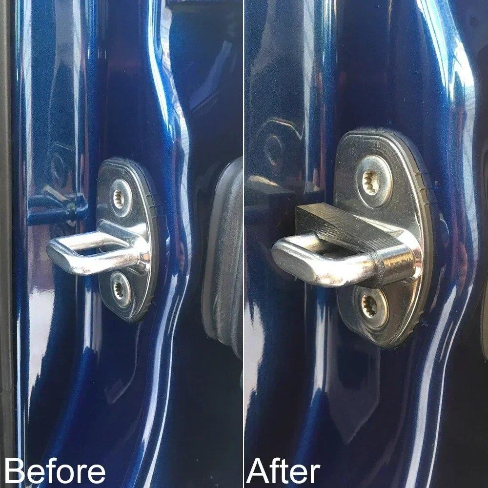 4/8pcs For Nissan Qashqai X-Trail Tiida Juke Door Lock Damper Buffer Deadener Seal Shock-Absorbing Damping Protector 2004 – 2020