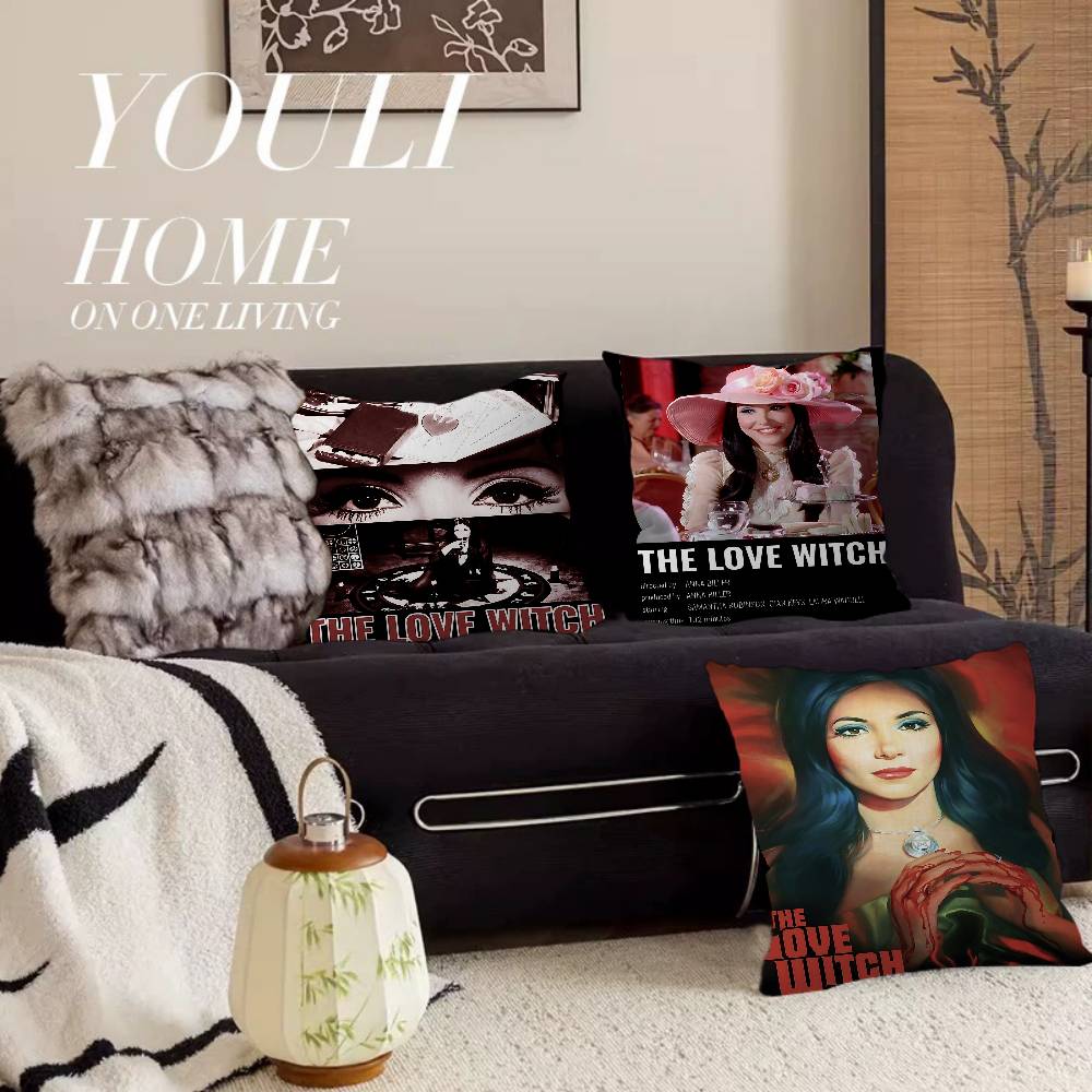 The Love Witch Movie Sticky Cushion Cover Pillowcase Upholstery Sofa Throw Pillow Home Decor Pillowcas