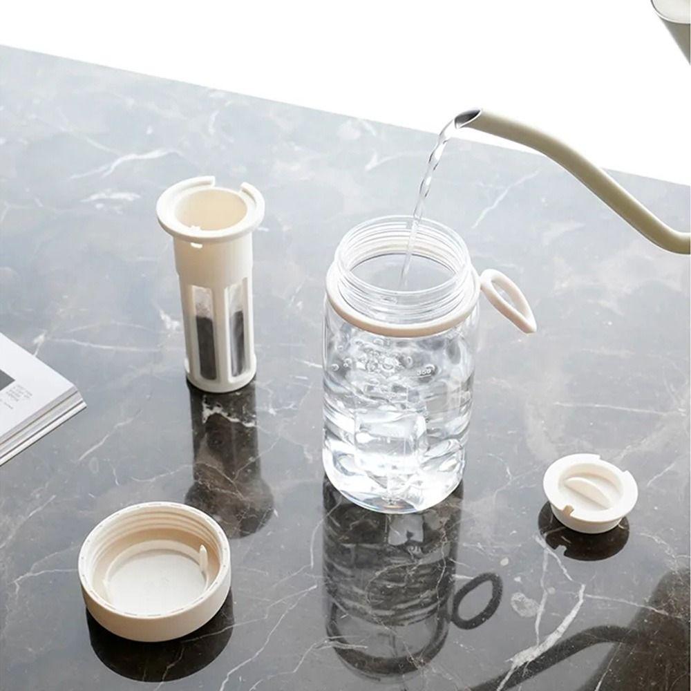 Soft Silicone Handle Cold Brew Coffee Maker Large Capacity Portable Water Bottle  Summer Season