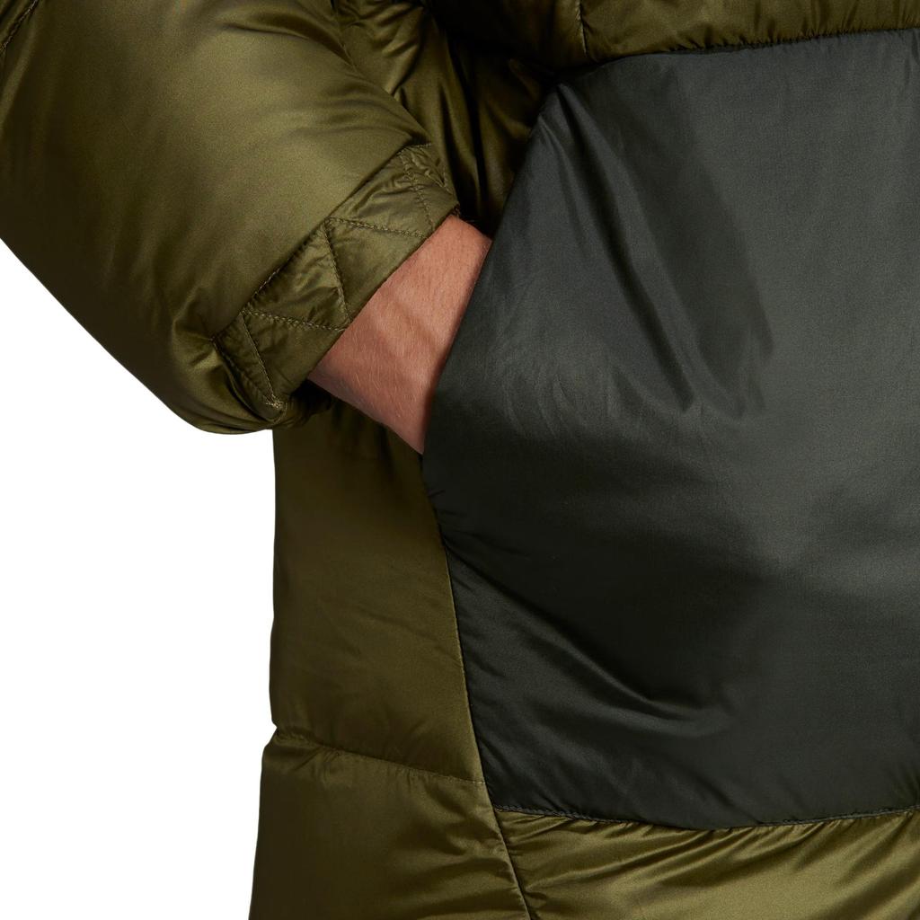 Adidas Down Jacket Men's Dark Olive Green/Deep Earthy Brown GQ3690