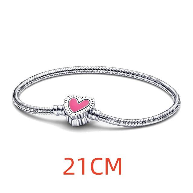 Copper Plated Valentine'S Day Gift For Lovers Pendant Charms It Original Bracelet For Women Diy Fashion Jewelry Making