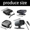 Fast Acting Car Defroster Heater 12V 24V Suitable Windshield Demisting Device For Winter Driving Comfort