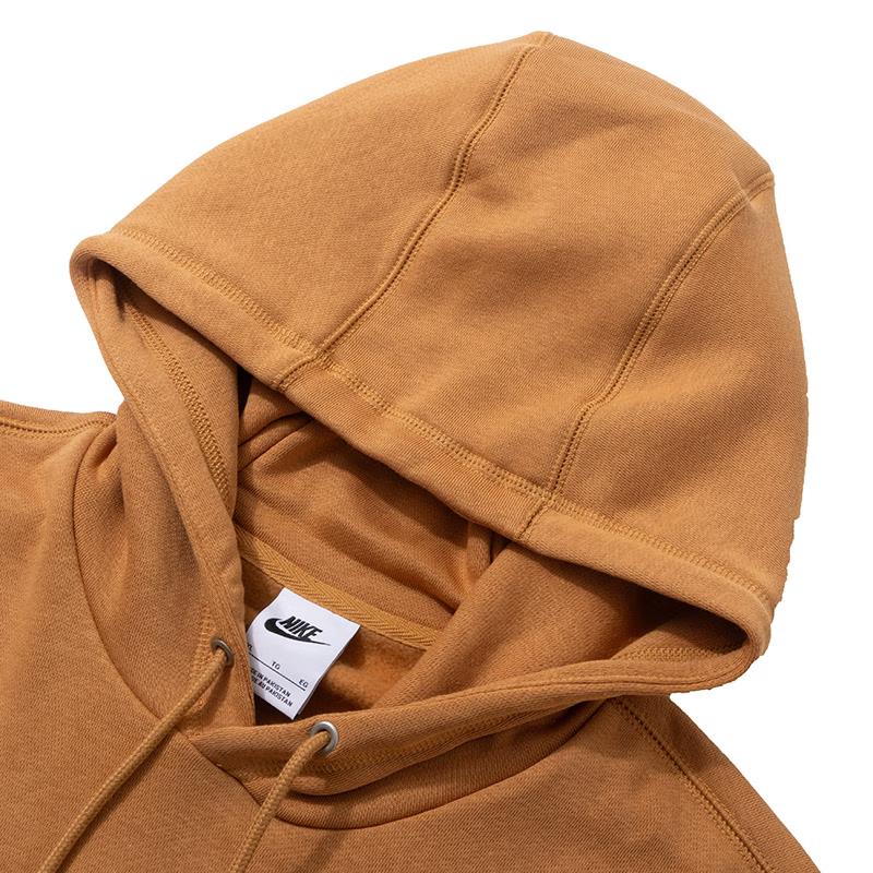 Nike Logo Training Casual Comfortable Hoodie Men Hoodies Brown FZ0872-224