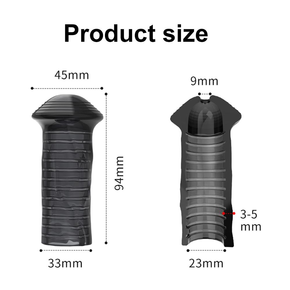 Silicone Reusable Condoms Penis Sleeve Extender Delay Ejaculation Penis Cock Ring Dick Enlargement Adult Sex Toys For Men
