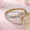 Colorful Vintage Cloisonne Bangle Enamel Women's Hand Bracelet  Stacking Wear