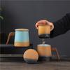 Business Gifts Ceramic With Lid And Filter Office Tea Cup With Hand Gift Tea Separation Gift Box