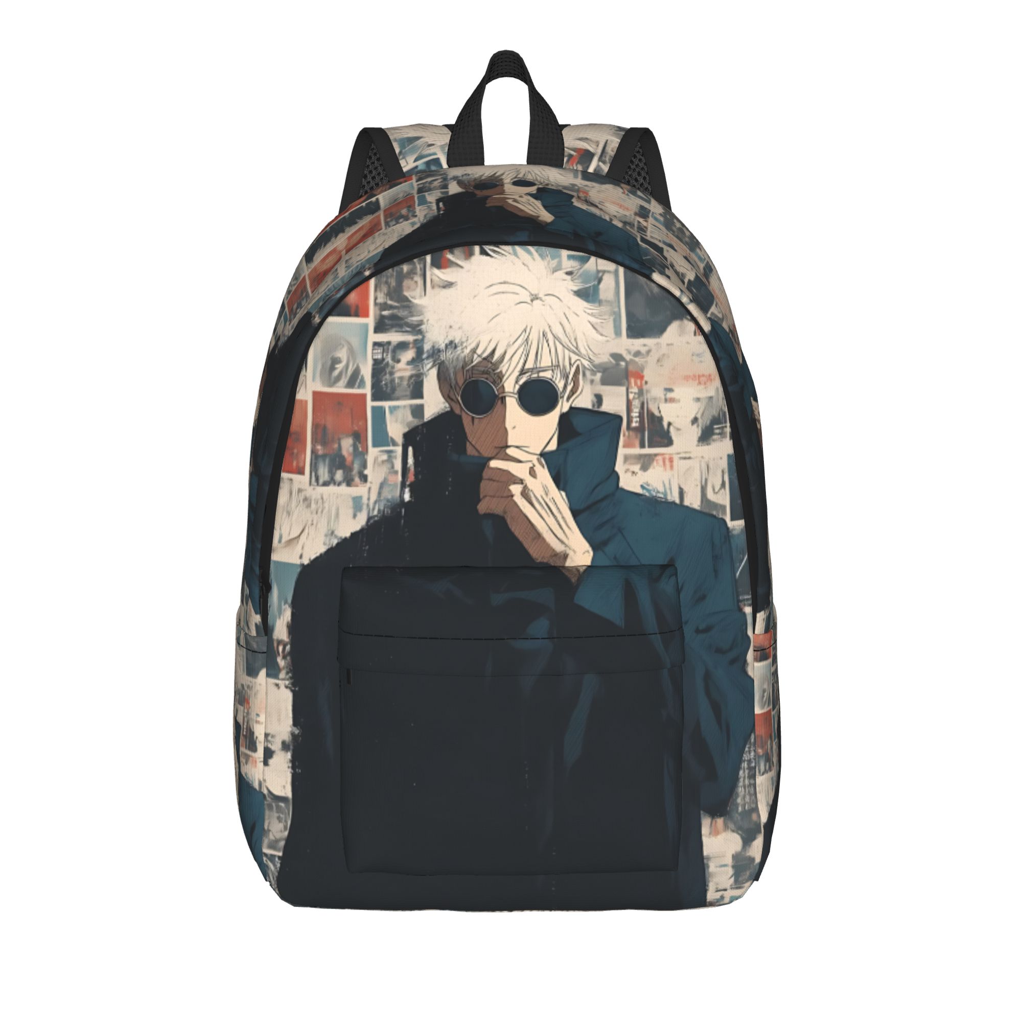 Style Dragon Ball Thème Broly Sac à dos Mochilas Harajuku Design Pour le Travail Fermeture éclair Sac à dos Fabriqué avec Soin et Précision (as the picture,16 inches)