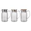 Beverage Pitcher Cold Carafe with Handle Afternoon Tea Transparent Cafe