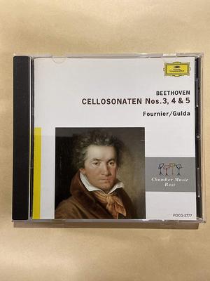 CD FOURNIER PIERRE GULDA FRIEDRICH  Cello Sonata No. 3 In A Major POCG2777 Japan Classical Used