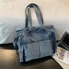 Sac à Bandoulière Unique, Grande Capacité, Sac Cabas pour le Travail, Sac Bandoulière, Sac à Main en Jean