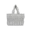 Autumn and winter new textured fashion hand carry plush women's bag casual portable tote bag