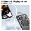 Rotating Hidden Ring Bracket Magnetic Case For iPhone 17 Air 16 15 14 13 12 11 Pro Max Plus For Magsafe Rugged Heavy Duty Cover
