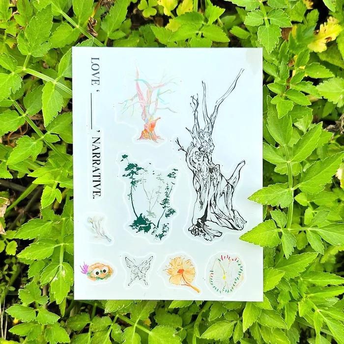 

[ЛЮБОВНАЯ ИСТОРИЯ] Тату-наклейка - 02