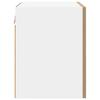 Wall Mounted Cabinet 2 Pcs Artisan Oak & White 40 X 31 X 40 Cm