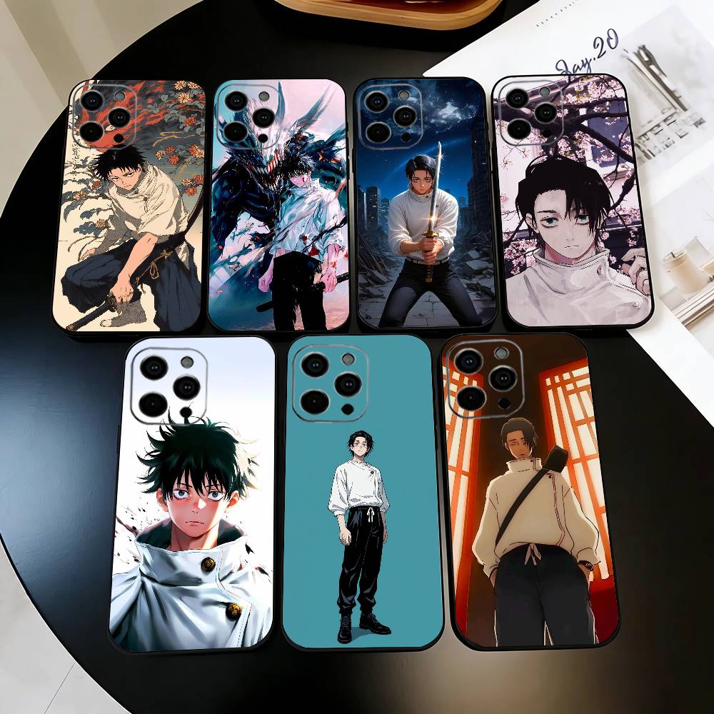 J-Jujut-su K-Kaisen O-Okkotsu Y-Yuta-OY Phone Case Silicone Soft For IPhone 17 16 15 14 13 12 11 X XR Plus Pro Max Plus