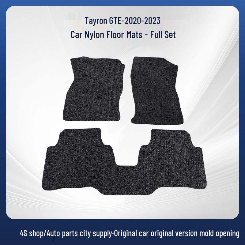 FAW-Volkswagen Tayron GTE 20-23 Waterproof Black Nylon Floor Mats