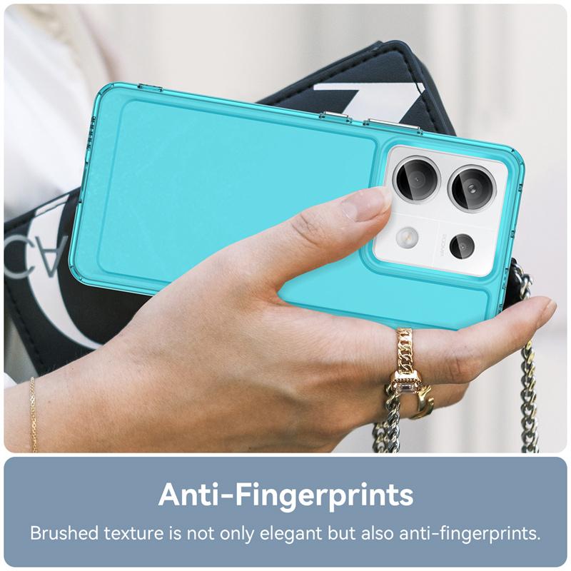 Transparent Candy Silicone TPU Case for Xiaomi Redmi Note 13 Pro 5G 12 Pro+ Protective Cover Shockproof Clear Texture Fashion Cover