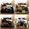 Monster Single Jam Bedding Set Single Adult Kid Bedroom Duvetcover 3d Print