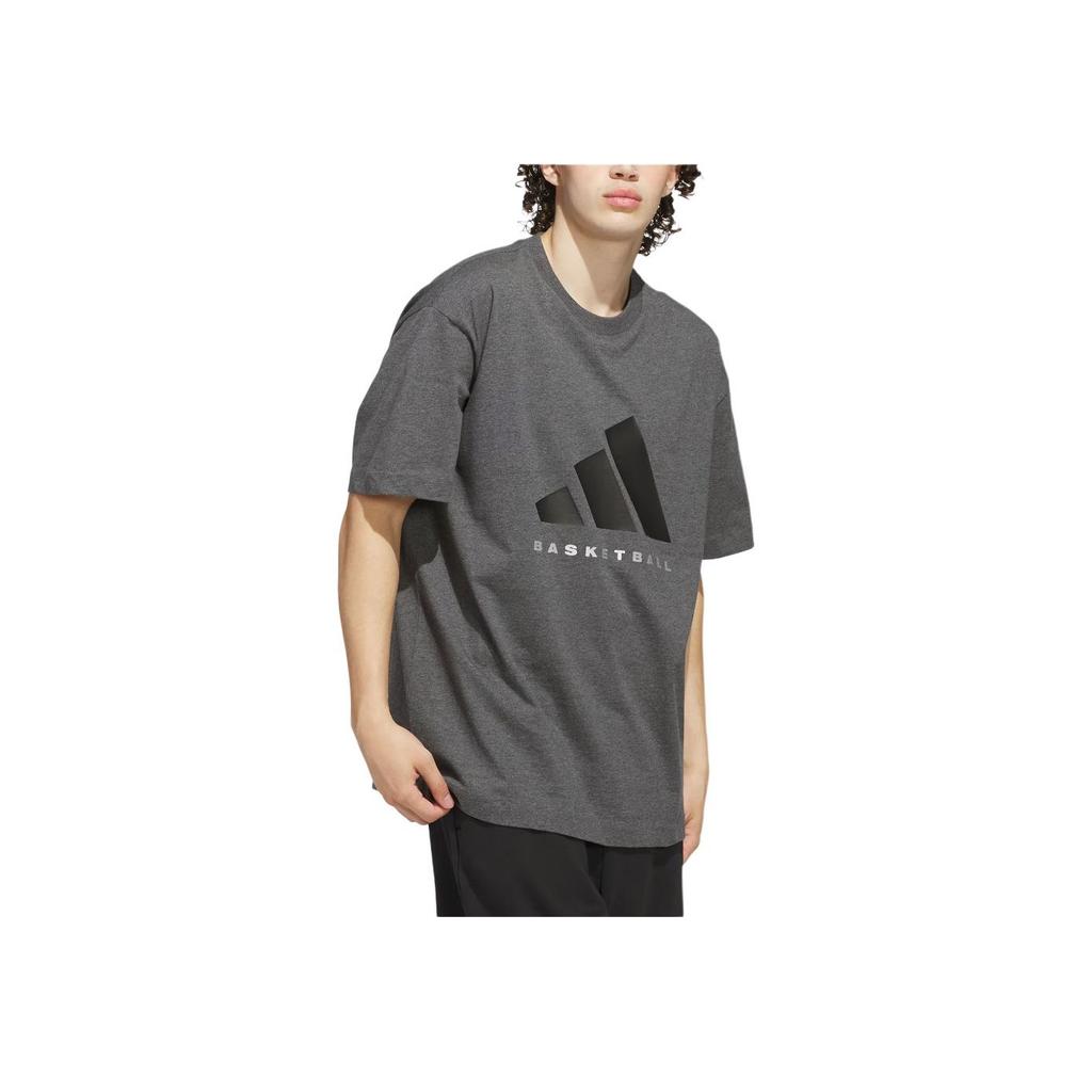 Adidas Basketball The 2026 Collection Chapter 01 Loose Fit Crew Neck Short Sleeve T-Shirt Unisex Tops JN3971