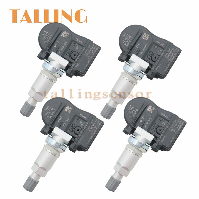 

4PCS 36146792829 TPMS Tire Pressure Monitor Sensor 433MHz For BMW New Car Accessories 4X