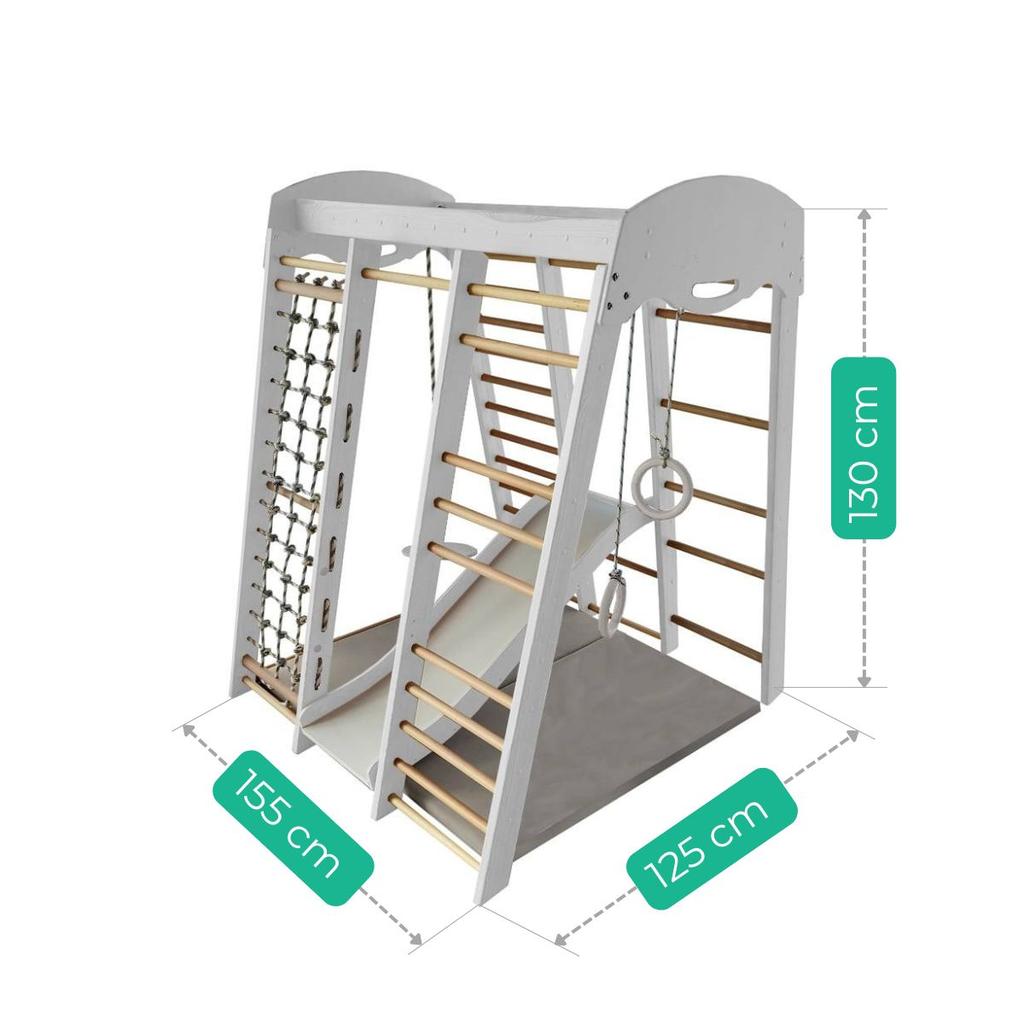 Mammoth Light Home Playground White