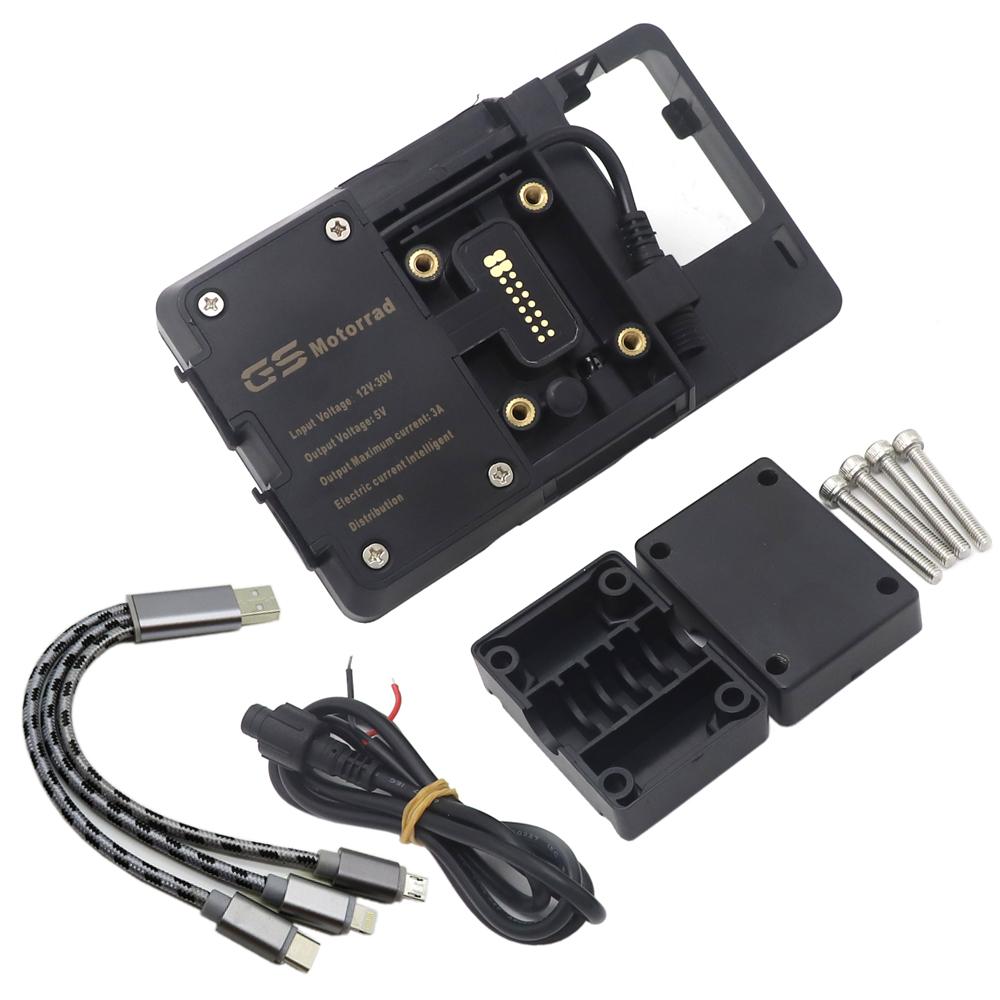 New Motorcycle Front Phone Stand Holder Smartphone Phone GPS Navigation Bracket For Yamaha XMAX300 X MAX XMAX 300 125 250 400