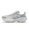 Buzzard II Meteor Shoes Retro Fashion Low Top Casual Shoes Women Sneaker Gray White T12W521109FWA