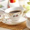 Bone China Tea Cup and Saucer Sets,Porcelain Tea Set with Teapot, Sugar Bowl,Creamer Pitcher,Floral Vintage Tea Cups and Saucers for Party Gift Giving