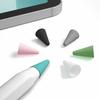 3Pcs Pen Protective Case Anti-falling Convenient Silicone Writing Stylus Cover for Apple Pencil 1/2