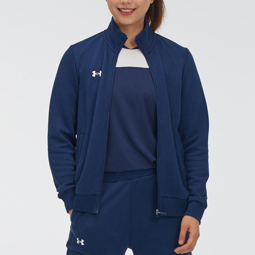 Under Armour Sports Casual Knit Training Jacket Women Jackets College-Blue 21600308-408