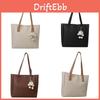 Fashionable Pu Large Capacity Tote Bag For Women Trendy Commuter Bag With Zipper