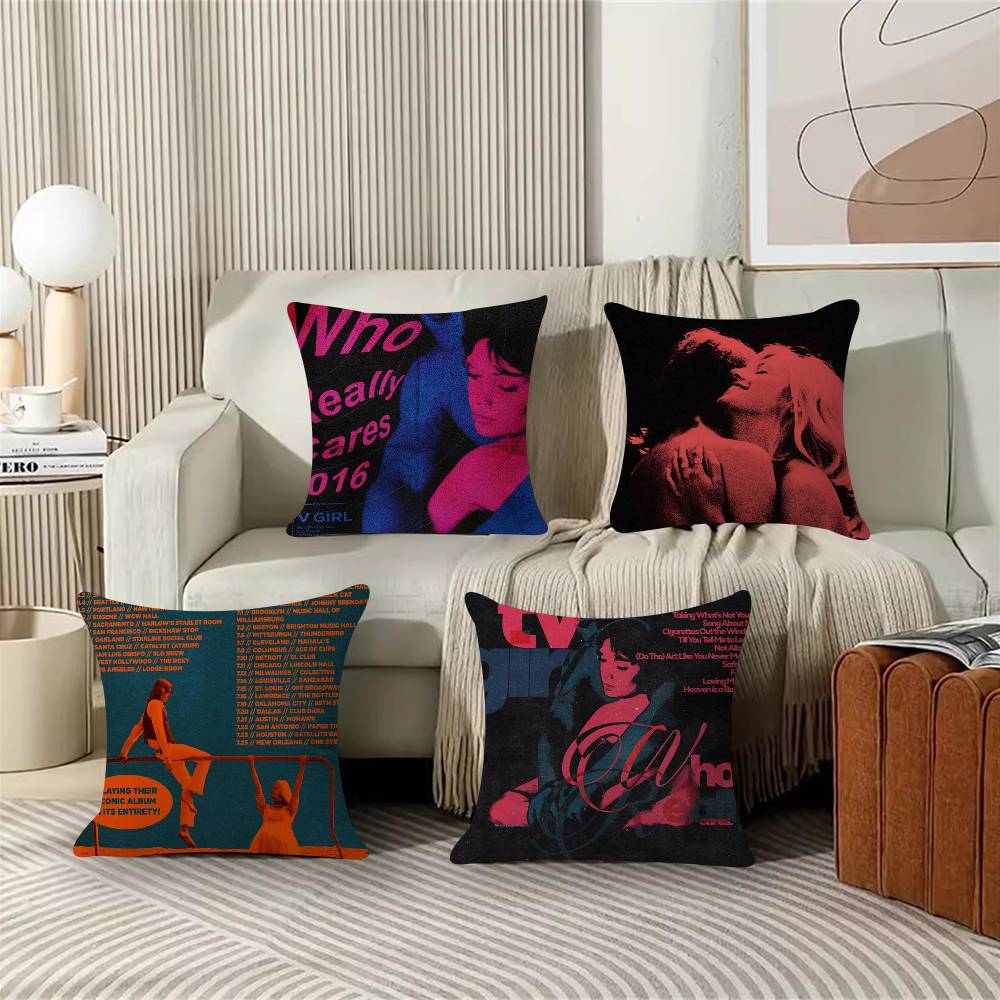 TV GGirl Who Really Cushion Cover Pillowcase Upholstery Sofa Throw Pillow Home Decor Pillowcas