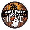 Festive Halloween Decorations LED Glowing Hanging Decor, Acrylic Window Ornament with Light, Spooky Ambiance Sign for Door Wall Haunted House,