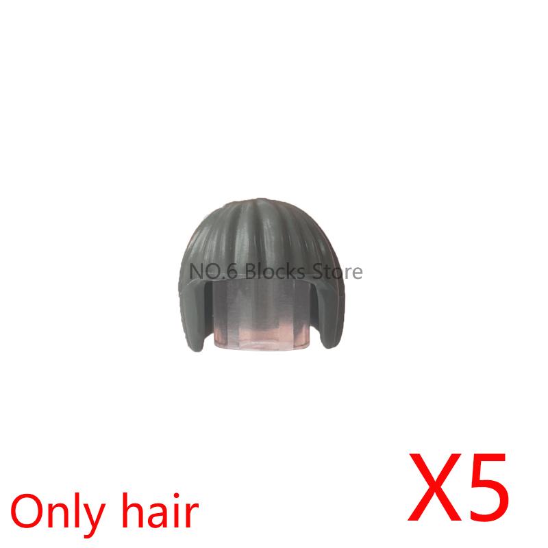 City Building Blocks Body Character Clothing Head Face DIY Parts Hair Expression Accessories Figure Headwear Helmet Bricks Toys