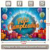 Geburtstagsparty Hintergrund Buntes Polyester Banner Fotokabinen Dekoration 103