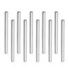 10-Piece Set of 304 Stainless Steel Dowel Pins, Knock Pins, Shelf Support Pins, Insert Type, Straight, for Shelf Supports, Silver (M3*40mm)