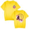 Japan cartoon comics Demon Slayer anime print short-sleeved T-shirt for men and women casual sportswear 0045