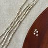 Silver Faceted Square Spacer Beads for DIY Bracelets - Handmade Thailand 0033