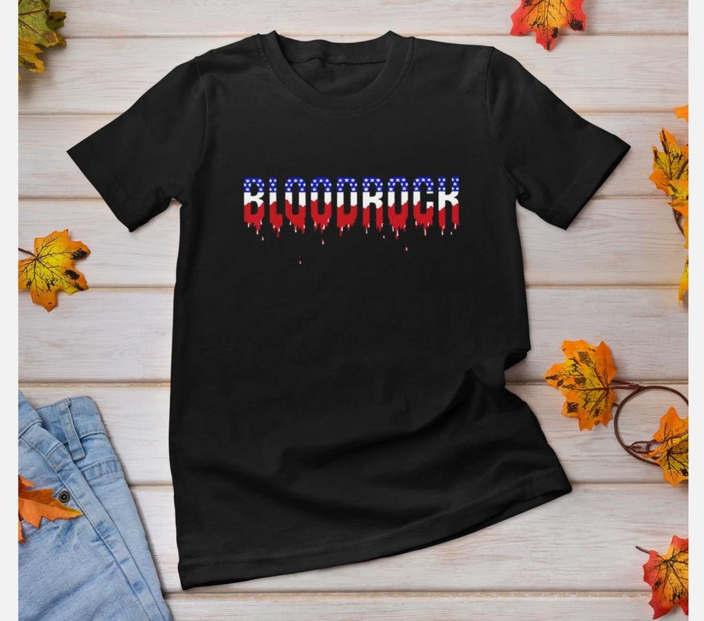 Bloodrock – Bloodrock Font Band Short Sleeve Unisex All Size