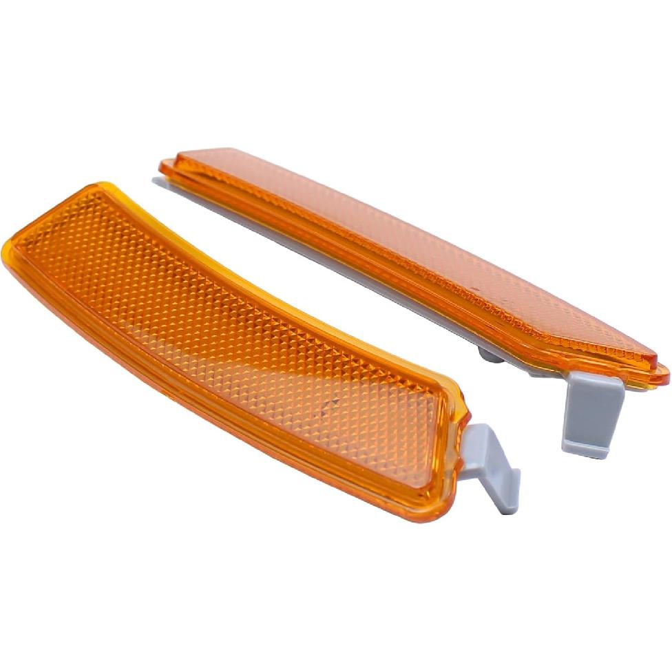 2Pcs Front Driver and Passenger Side Marker Light for Lincoln MKZ 2013-2016