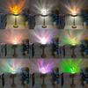Cordless Shower Lamp,Bedside Lamp,Touch Ocean Wave Projector Light,3 Way Color Temperature,16 Color Changing Light,Dimmable