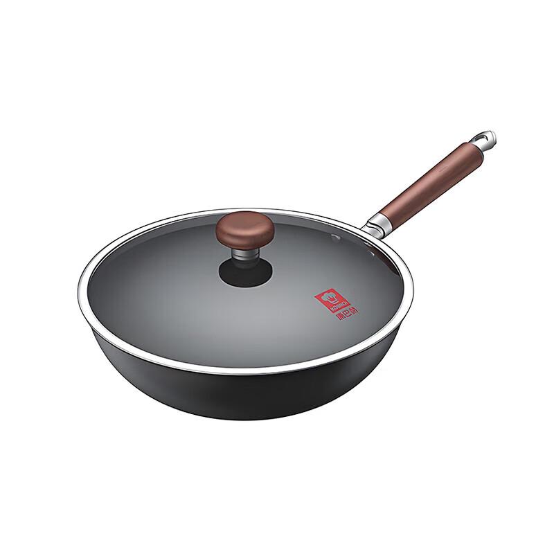 KOBACH 32cm Non-stick Iron Wok