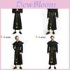 Stunning Black And Gold Priest Costume For Men Perfect For Halloween Stage Performances