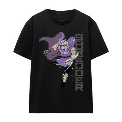 Teenage Mutant Ninja Turtles Unisex Adult Arcade Shredder Retro T-Shirt