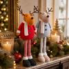 Einziehbare Weihnachtselfenpuppe Spielzeug - Feiertagsgeschenk & Dekorationsornament