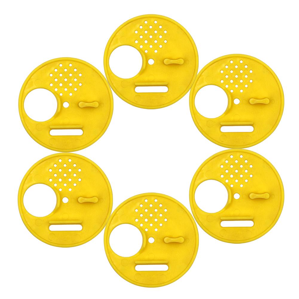 30pcs Durable Round Entrance Gates Bee Hive Box Gate Discs for Mating Beehives