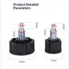 Quick Insert Plum Shaped Locking Knob Sturdy Non-Slip Grip Steel Thread for Auto Maintenance Repair Use
